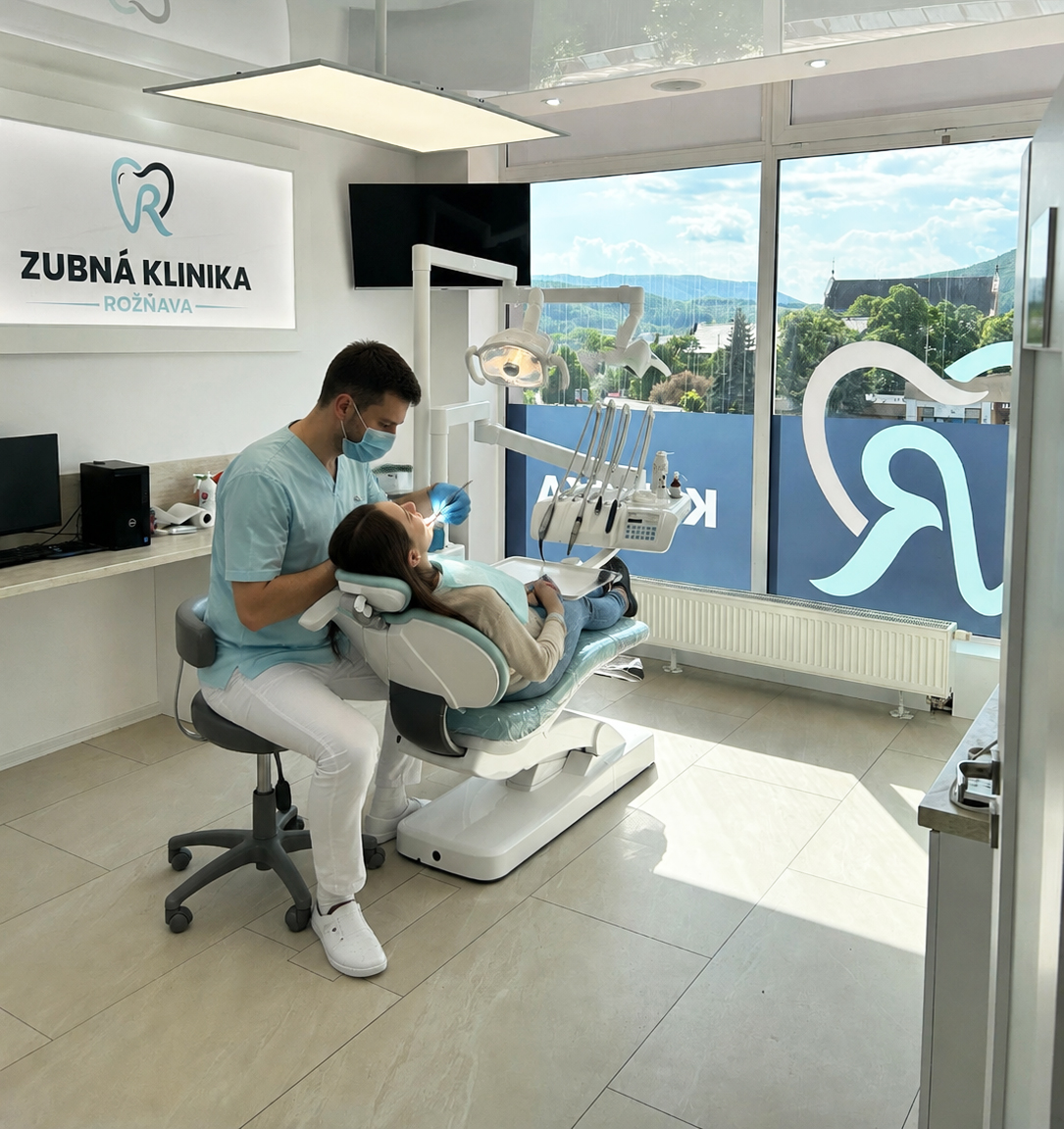 Zubná klinika Rožňava — ošetrenie pacienta